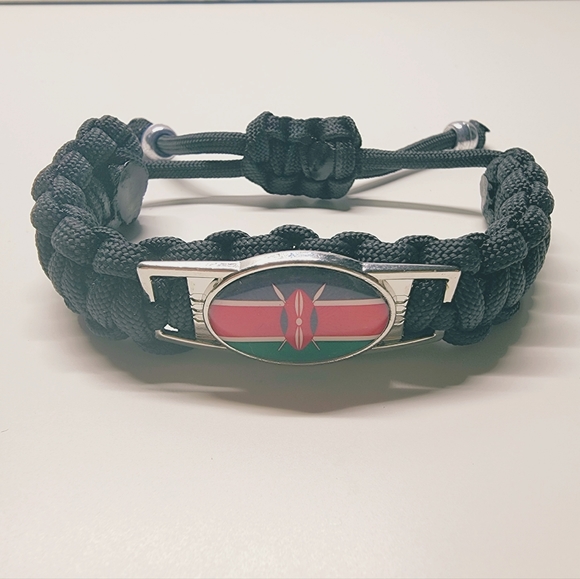 Accessories Kenyan Pride Adjustable Bracelet Flag Of Kenya Souvenir